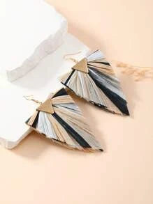 Triangle Design Earrings