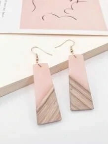 Pink Accent Earrings