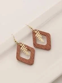 Leaf Hollowed-Out Earrings (MULTIPLE COLORS)