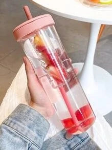 Fruit Infused Tumbler (Light Pink)