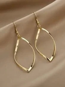 Gold Wave Earrings