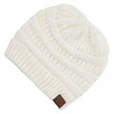 Crimping Wool C.C. Beanie  (Multiple Colors)