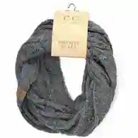 Flecked C.C. Infinity Scarf (MULTIPLE COLORS)