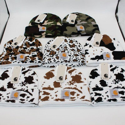 Carhartt Beanie (Leopard & Cow Prints)