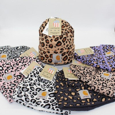 Carhartt Beanie (Leopard & Cow Prints)