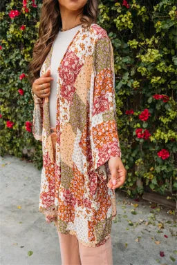 Boho Patchwork Kimono