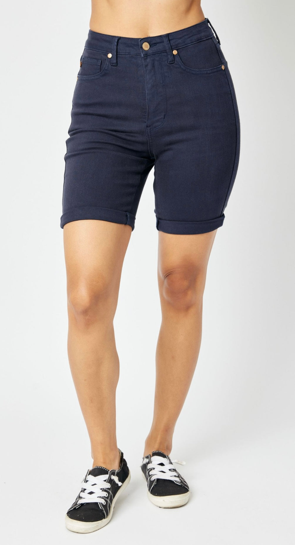 Judy Blue Shorts - Tummy Control - Navy