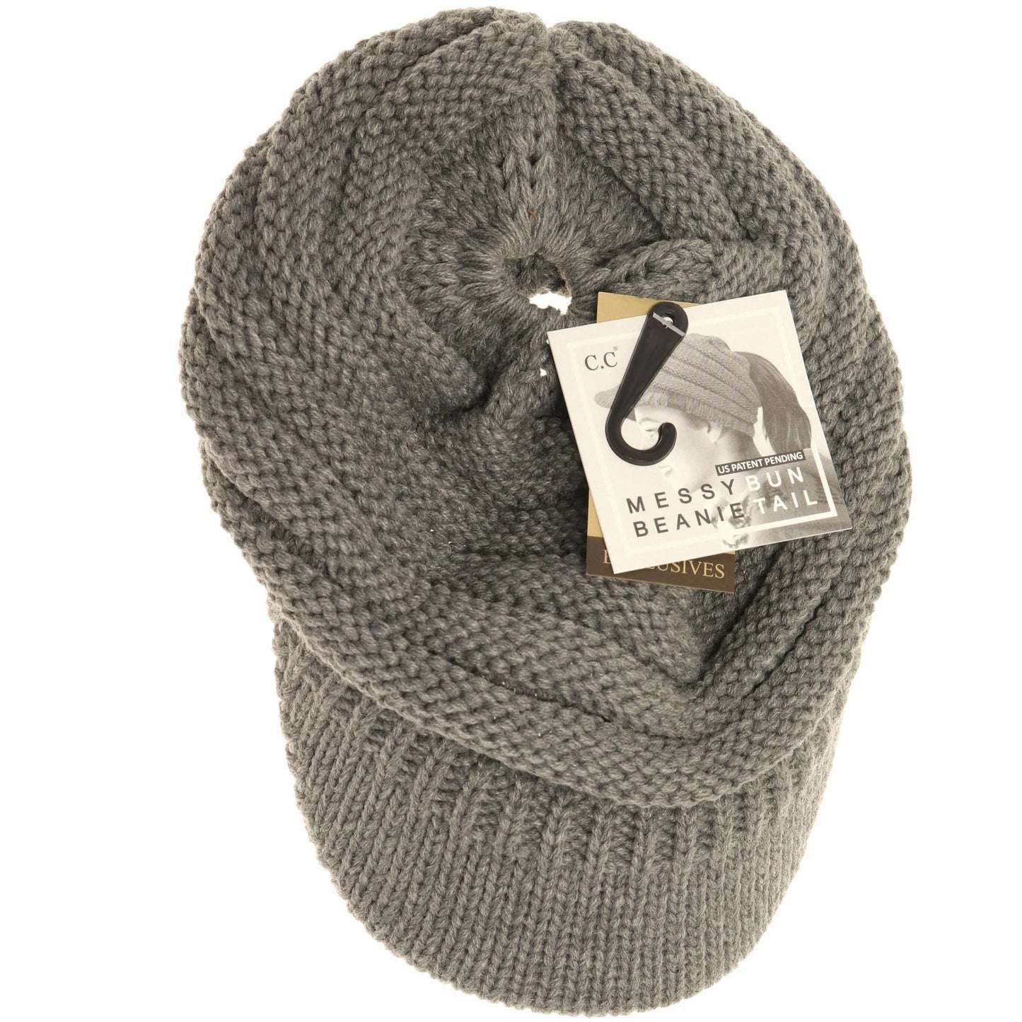 Knit Beanie Tail Cc Cap