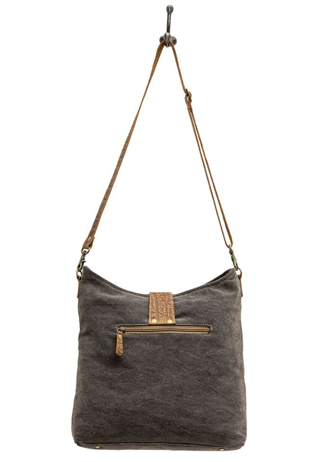 Myra Roltod Canvas And Hairon Bag