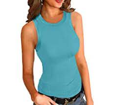 HIGH NECK SUMMER TANKS CAMI SLEEVELESS TANK  (11 Colors)