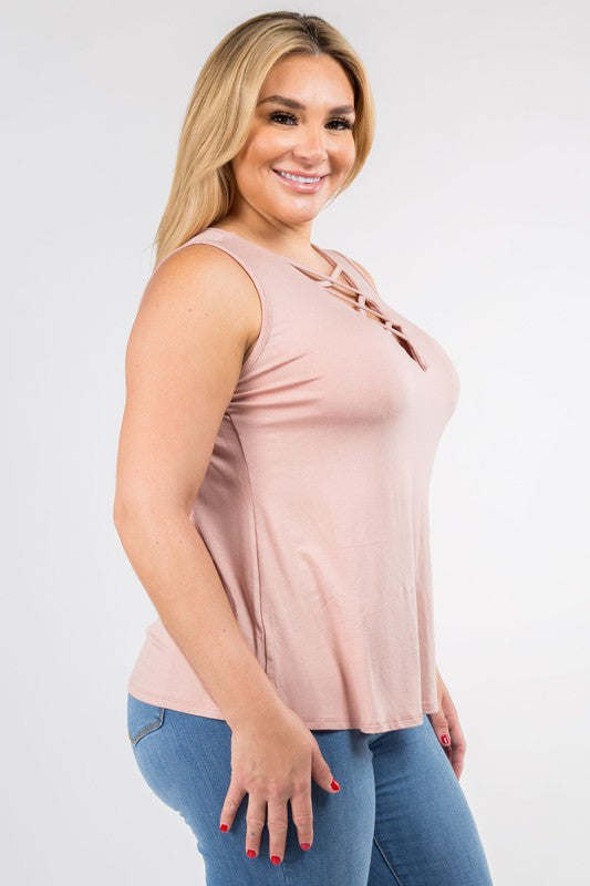 WOMENS PLUS SIZE TANK TOP