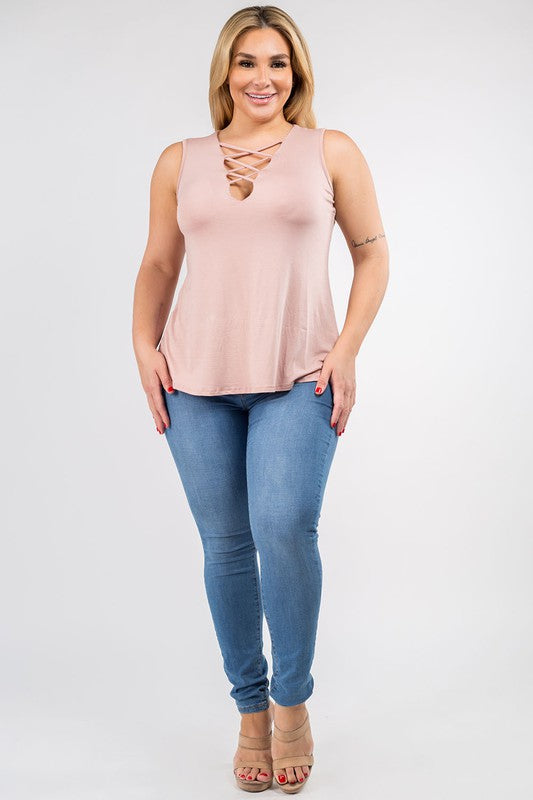 WOMENS PLUS SIZE TANK TOP