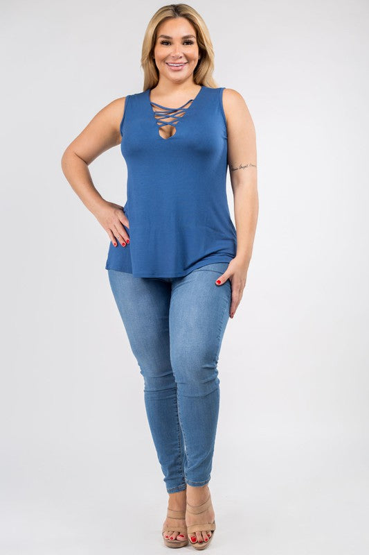 WOMENS PLUS SIZE TANK TOP