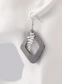 Leaf Hollowed-Out Earrings (MULTIPLE COLORS)