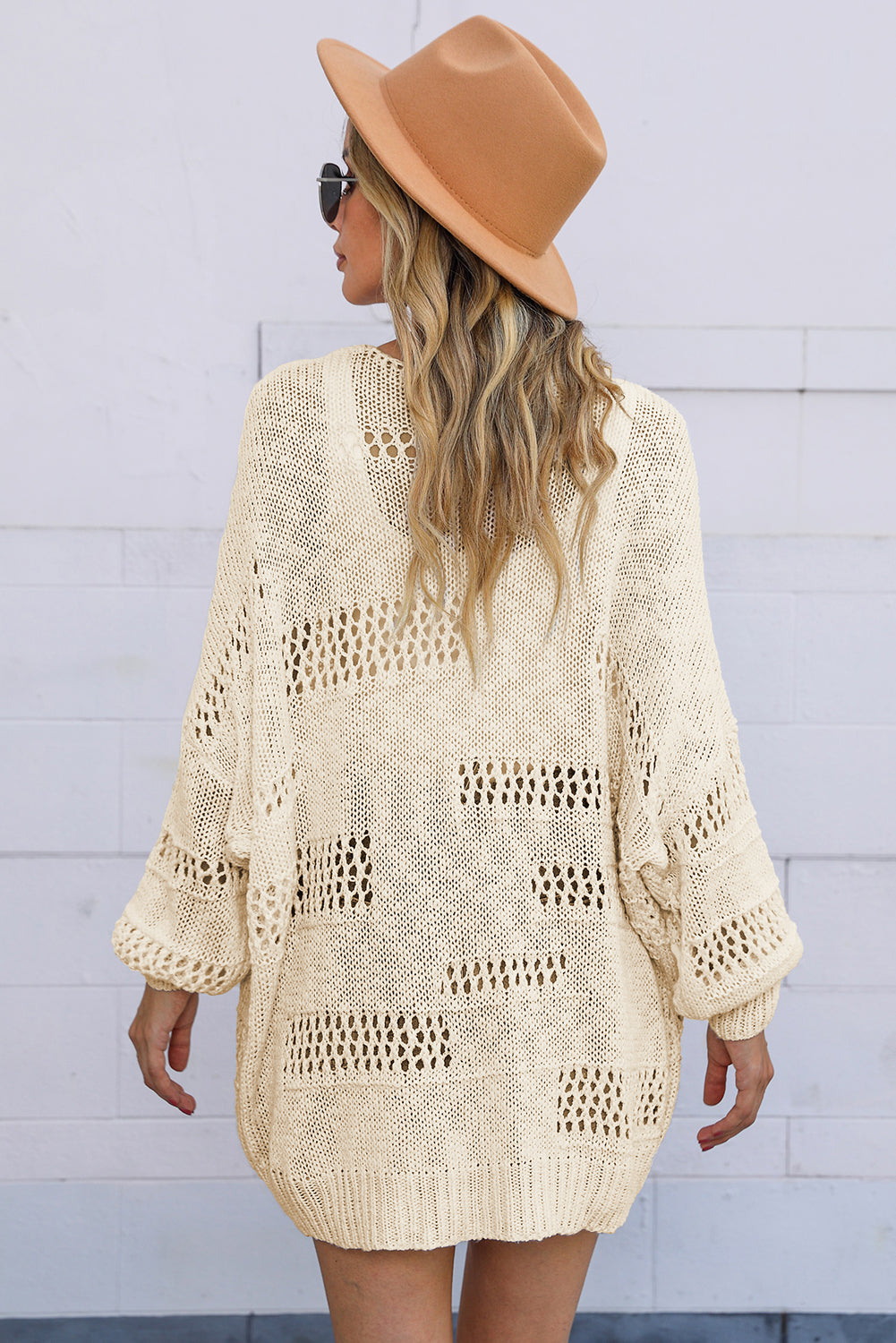 Knit Dolman Sleeve Cardigan